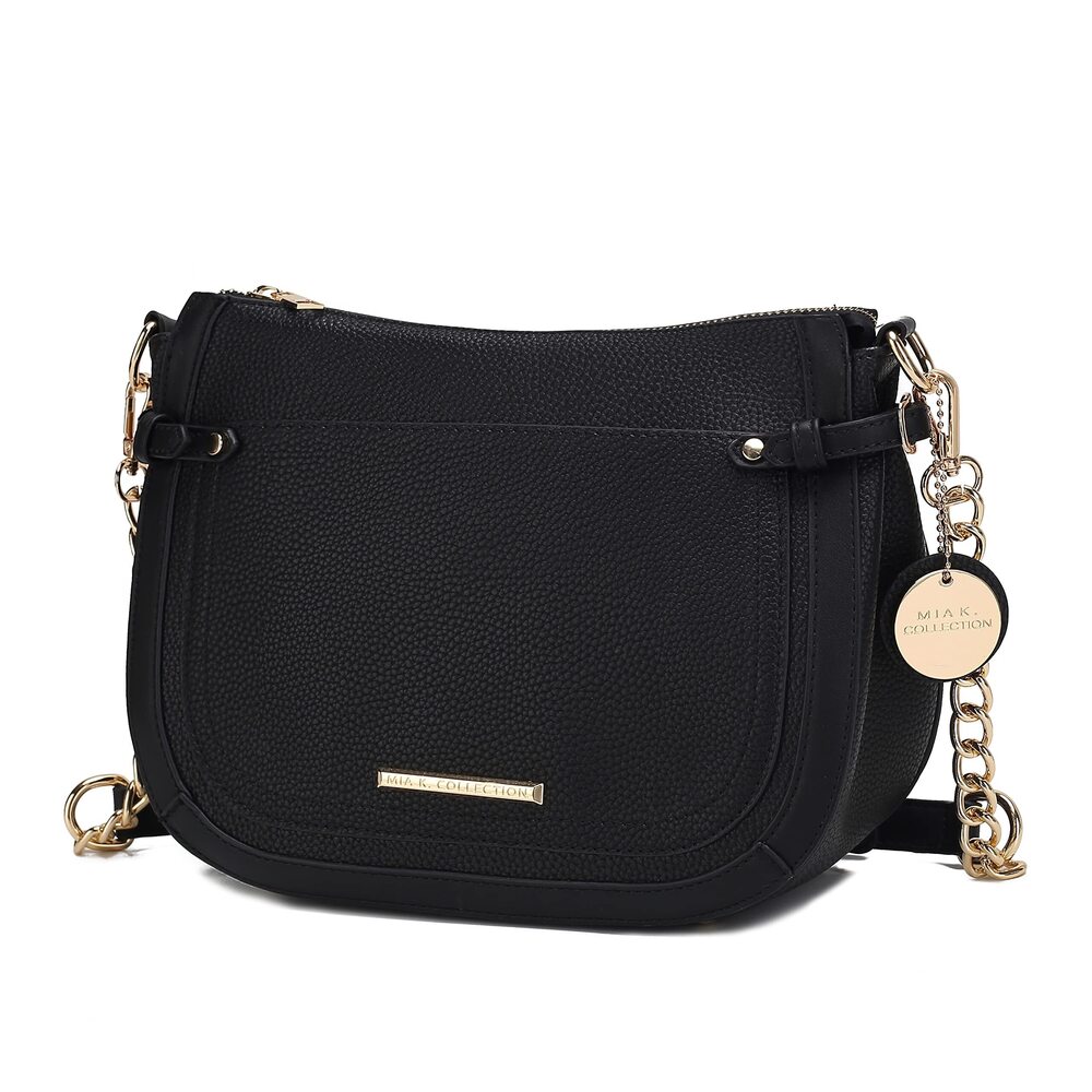 8470 Shoulder Bag , Vegan Leather Crossbody Bag Handbag Messenger Purse by